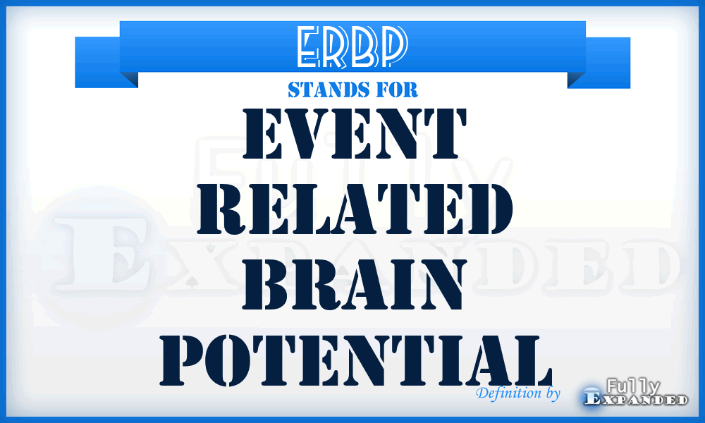 ERBP - Event Related Brain Potential