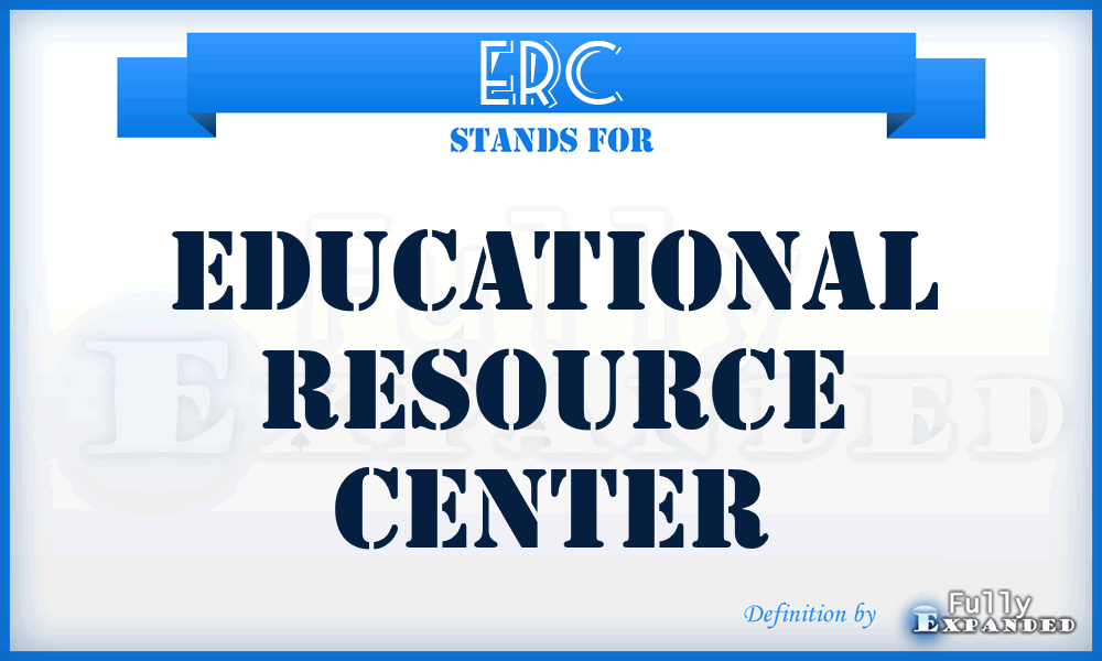 ERC - Educational Resource Center