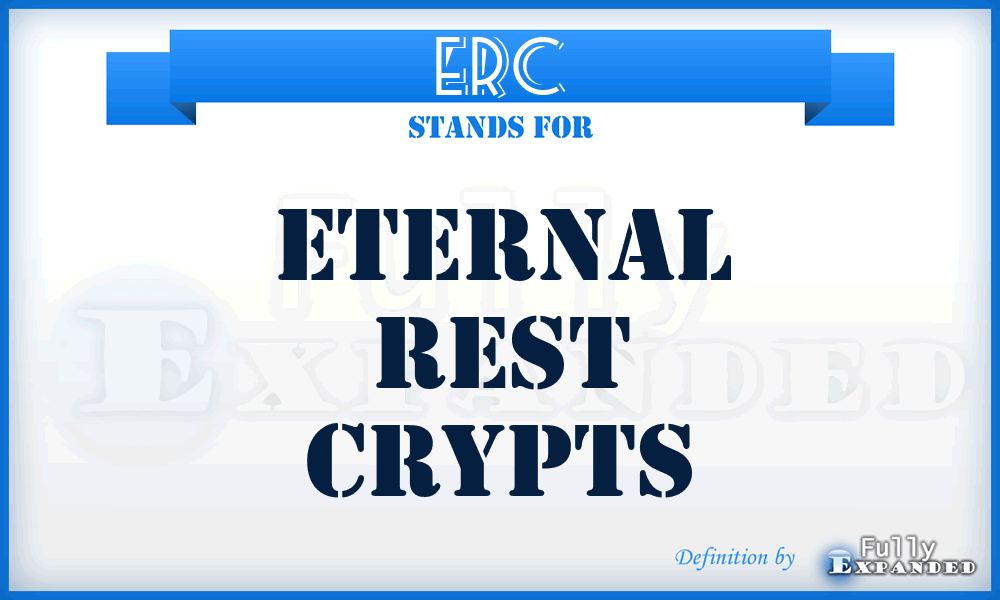 ERC - Eternal Rest Crypts