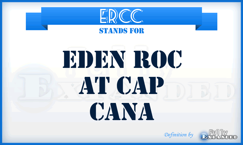 ERCC - Eden Roc at Cap Cana