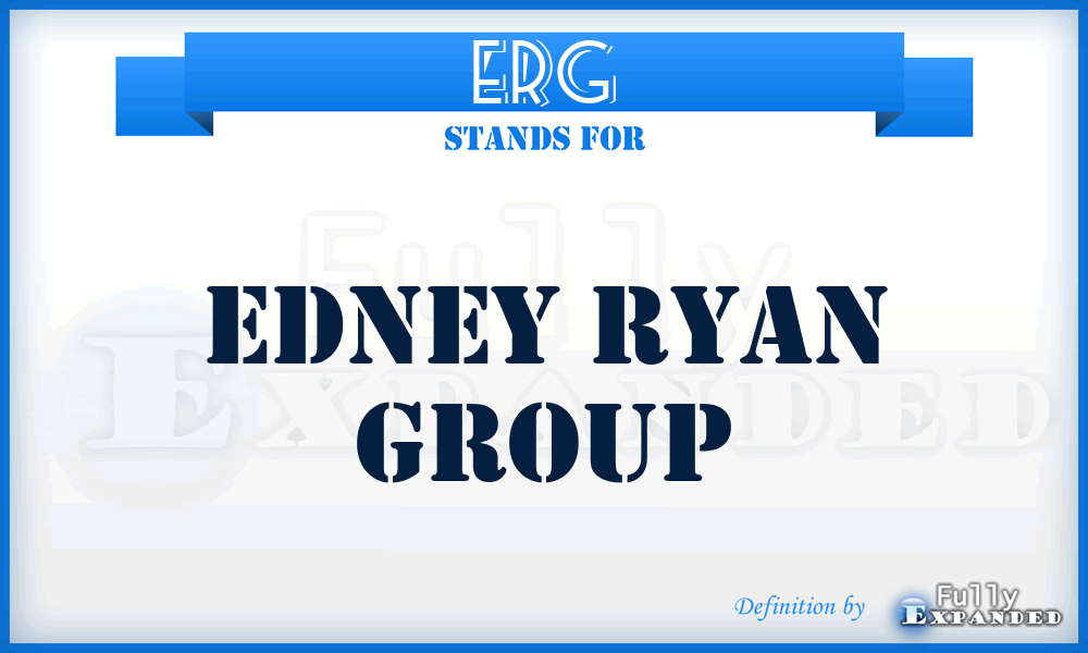 ERG - Edney Ryan Group