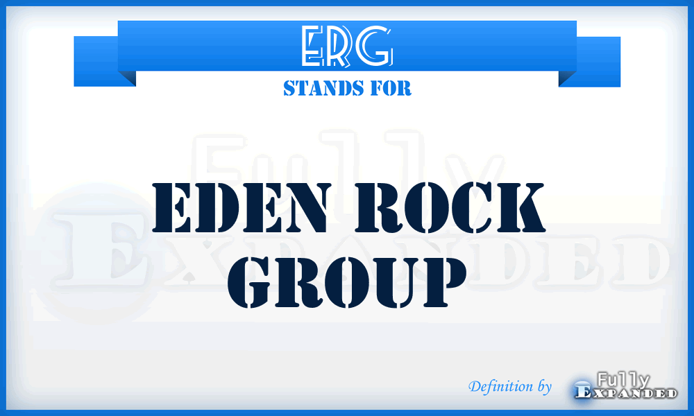 ERG - Eden Rock Group