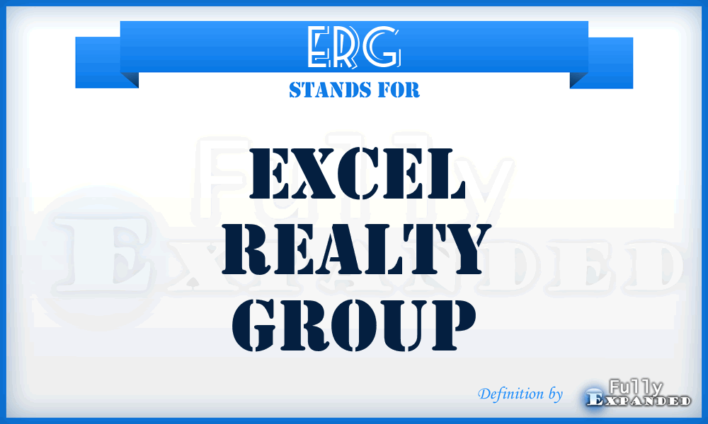 ERG - Excel Realty Group