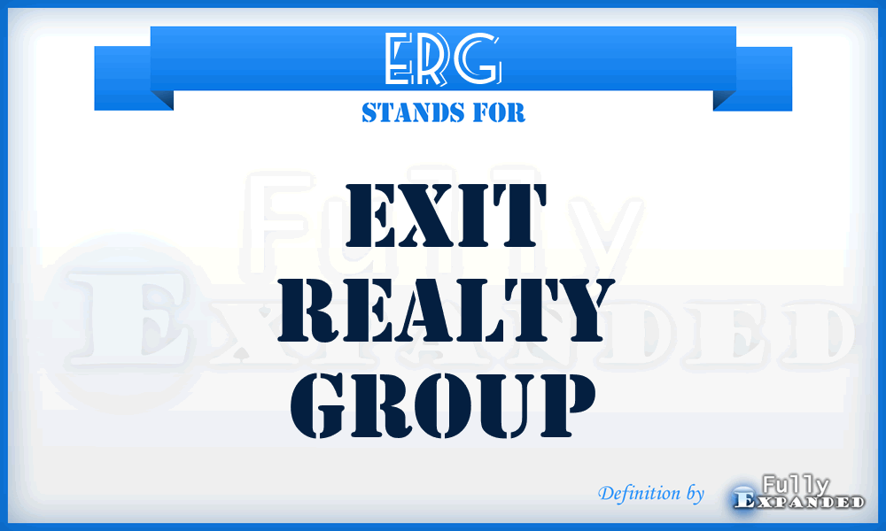 ERG - Exit Realty Group