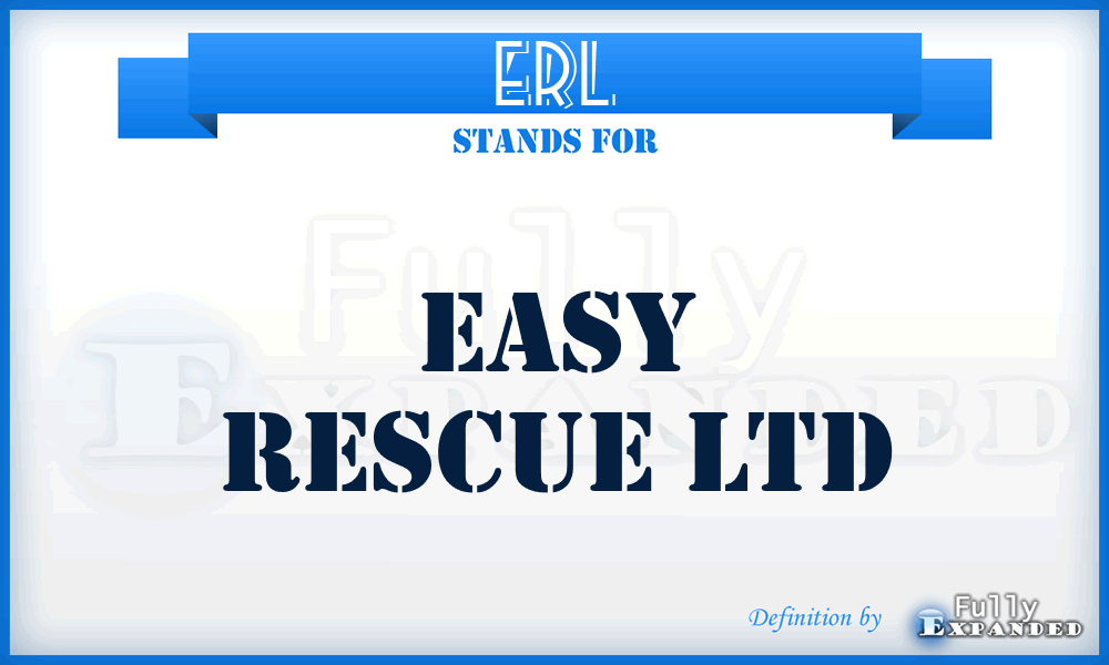 ERL - Easy Rescue Ltd