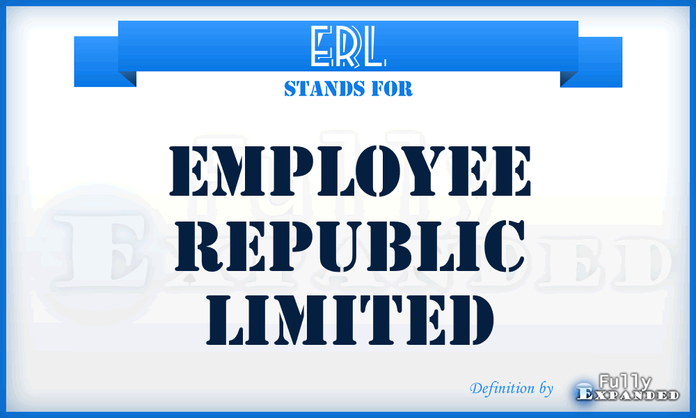 ERL - Employee Republic Limited