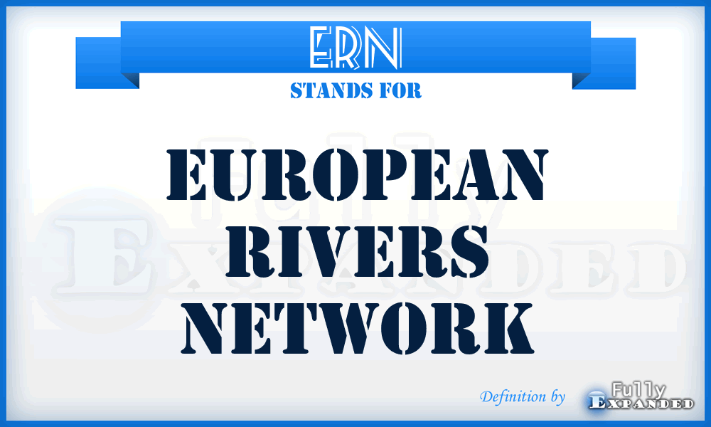 ERN - European Rivers Network