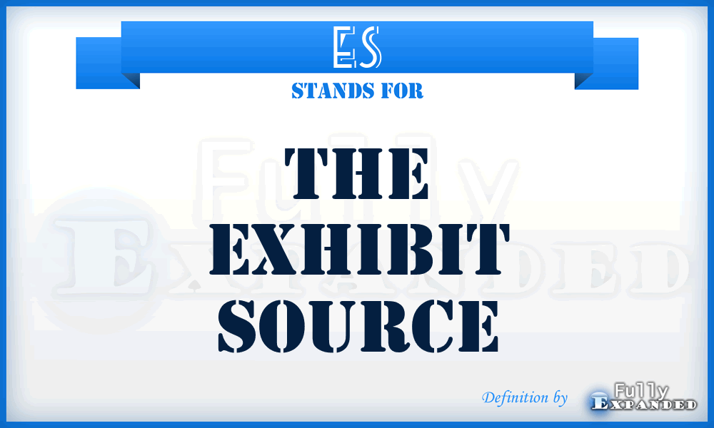 ES - The Exhibit Source