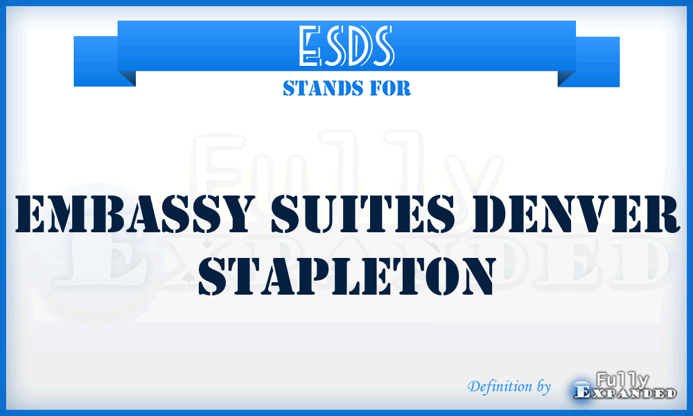 ESDS - Embassy Suites Denver Stapleton