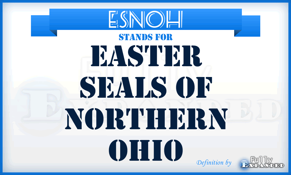 ESNOH - Easter Seals of Northern OHio