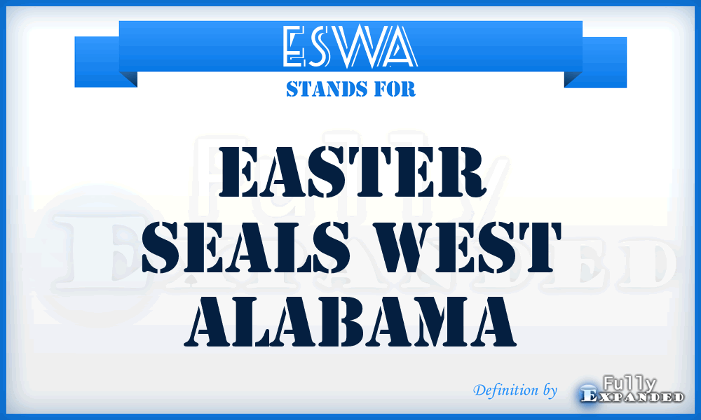 ESWA - Easter Seals West Alabama