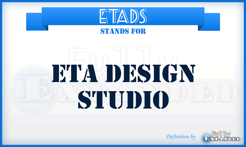 ETADS - ETA Design Studio