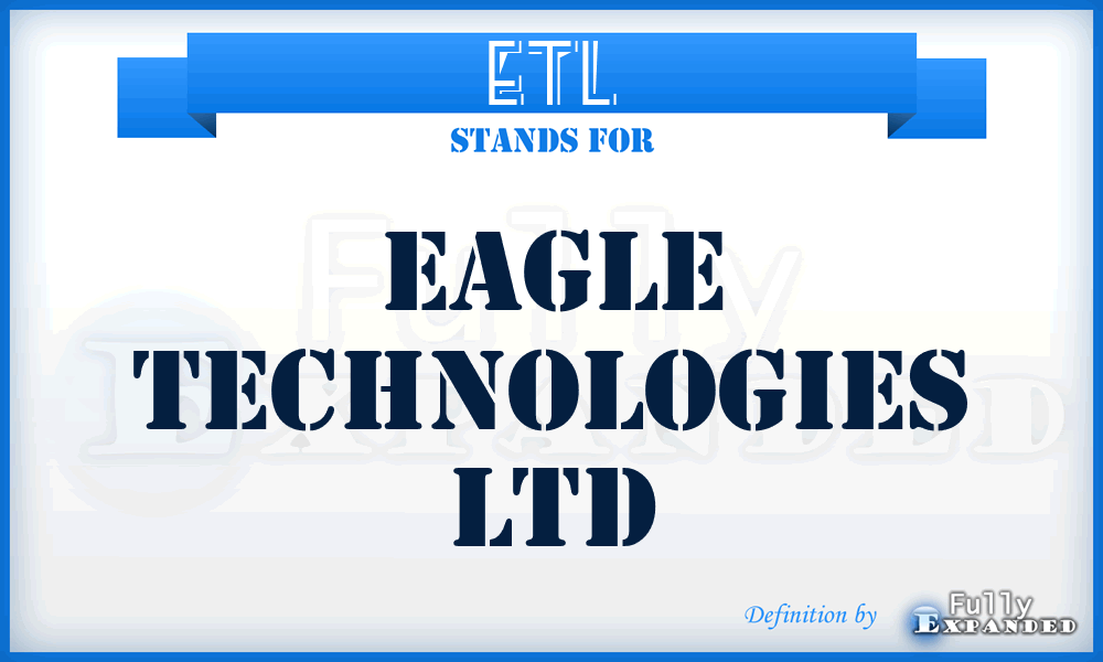 ETL - Eagle Technologies Ltd