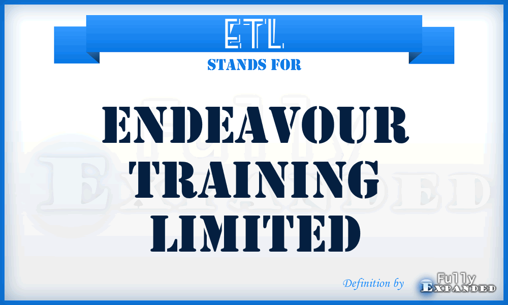 ETL - Endeavour Training Limited