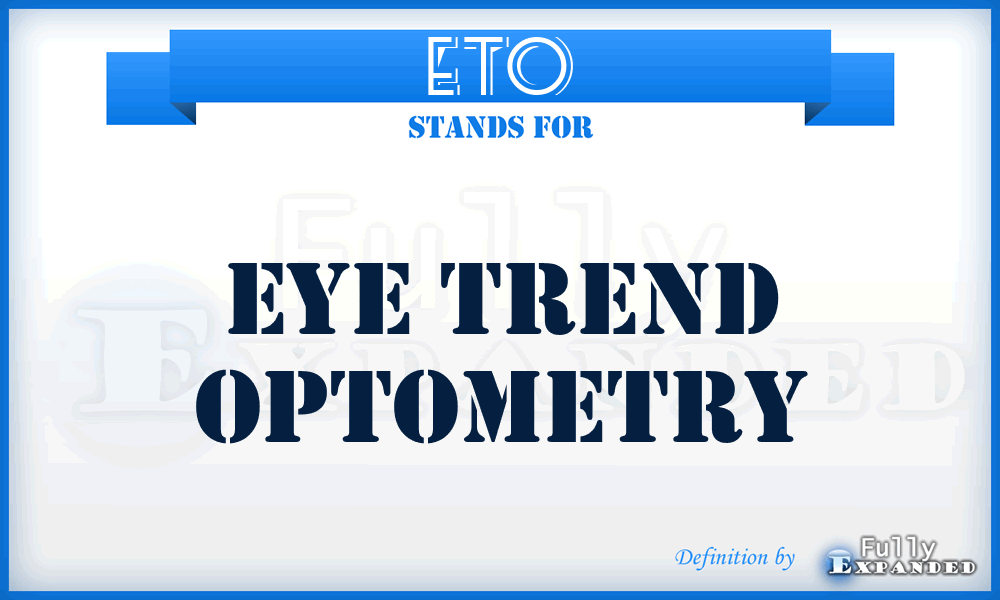 ETO - Eye Trend Optometry