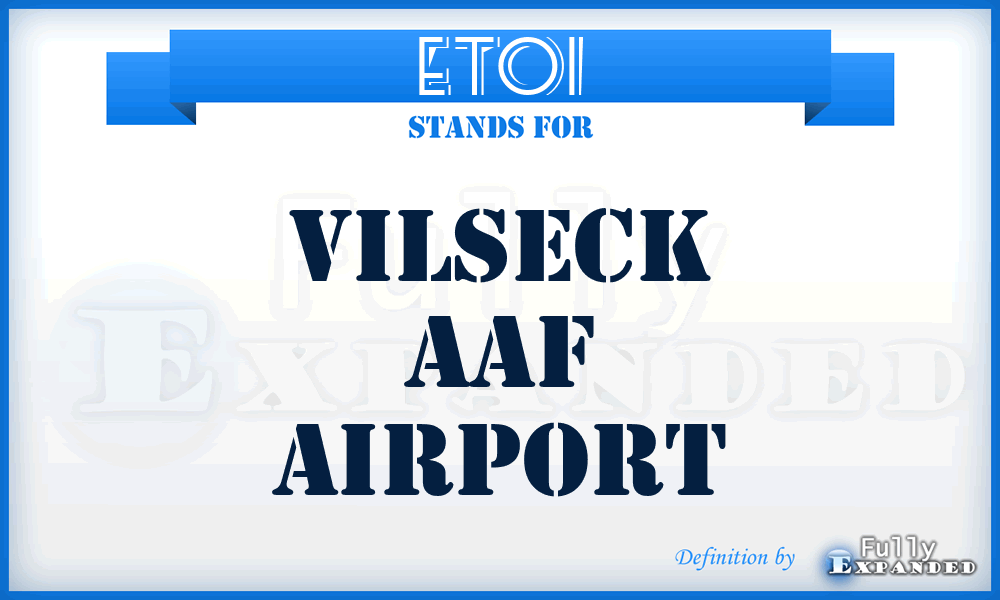 ETOI - Vilseck Aaf airport