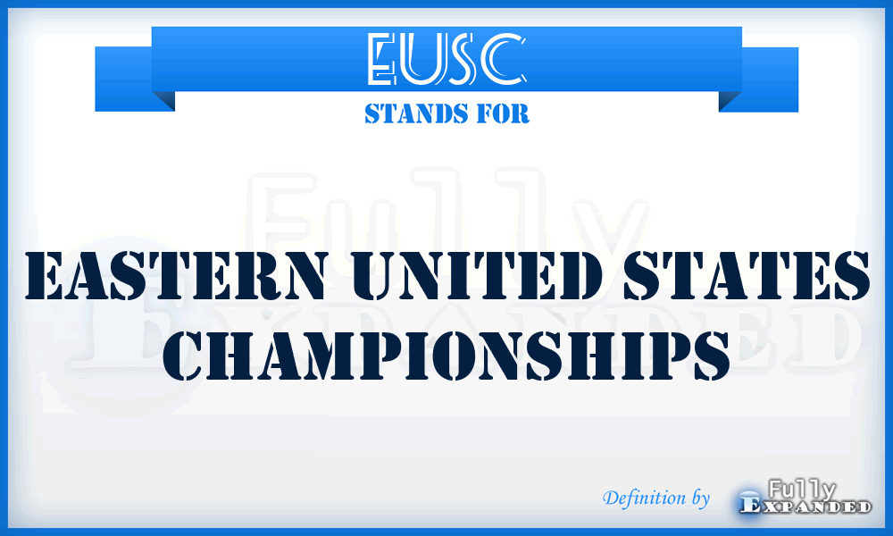 EUSC - Eastern United States Championships