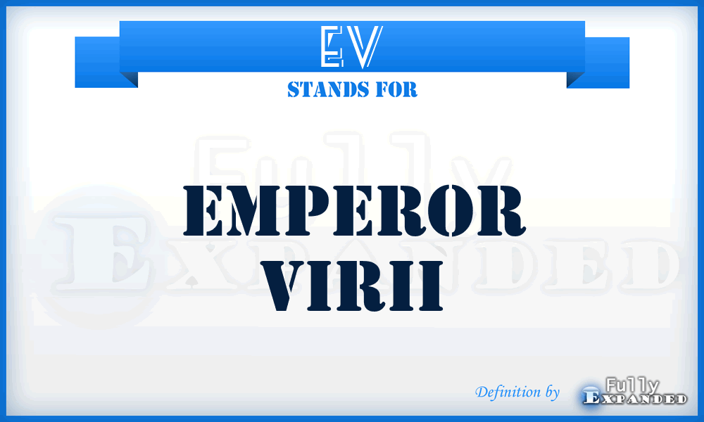 EV - Emperor Virii