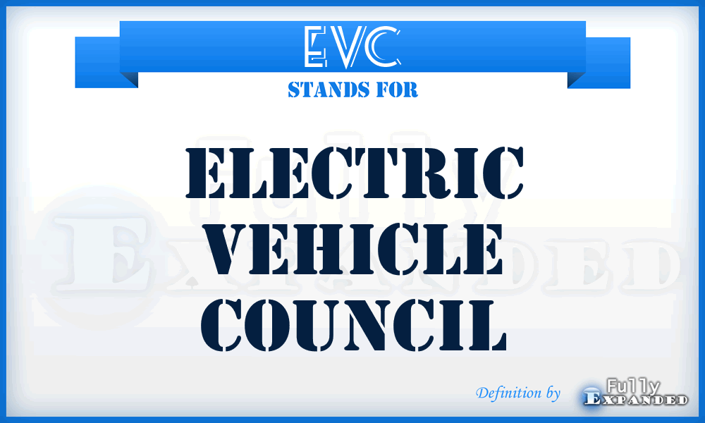 EVC - Electric Vehicle Council