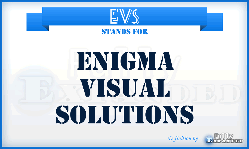 EVS - Enigma Visual Solutions