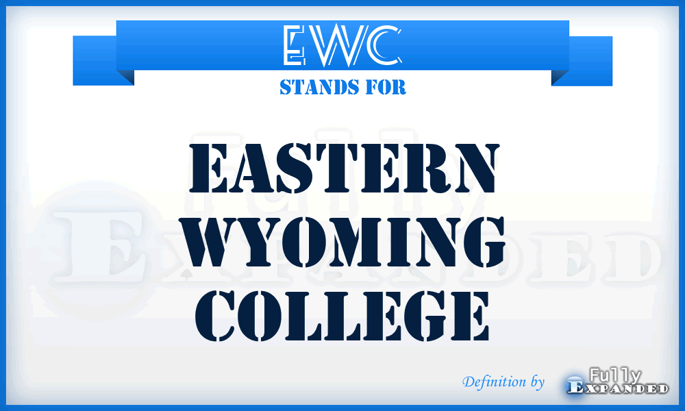 EWC - Eastern Wyoming College