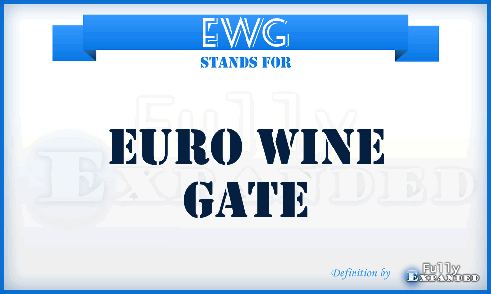 EWG - Euro Wine Gate
