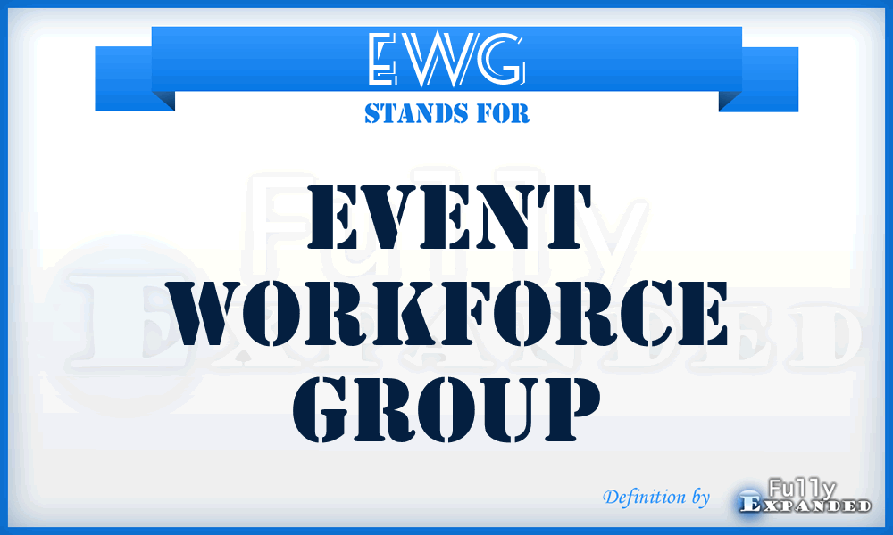 EWG - Event Workforce Group
