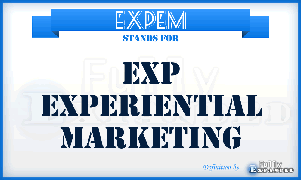 EXPEM - EXP Experiential Marketing