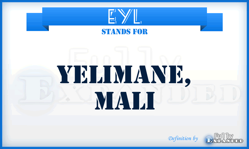 EYL - Yelimane, Mali