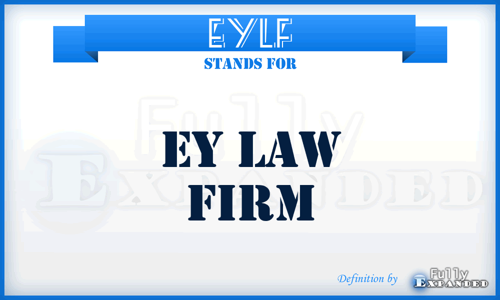 EYLF - EY Law Firm