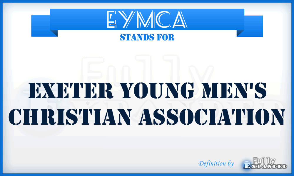 EYMCA - Exeter Young Men's Christian Association