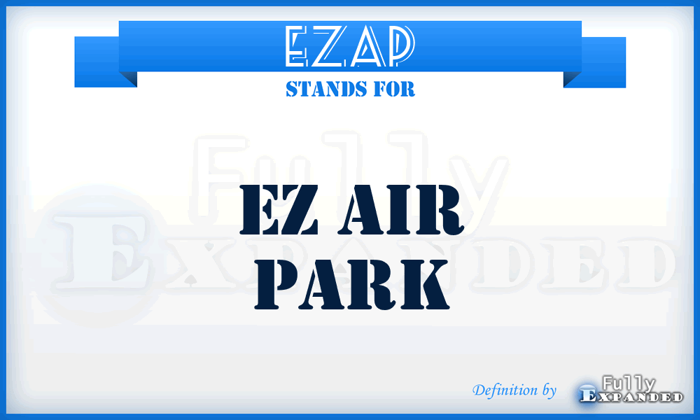 EZAP - EZ Air Park