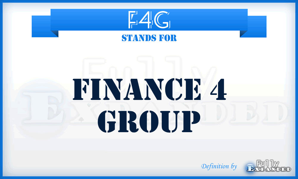 F4G - Finance 4 Group