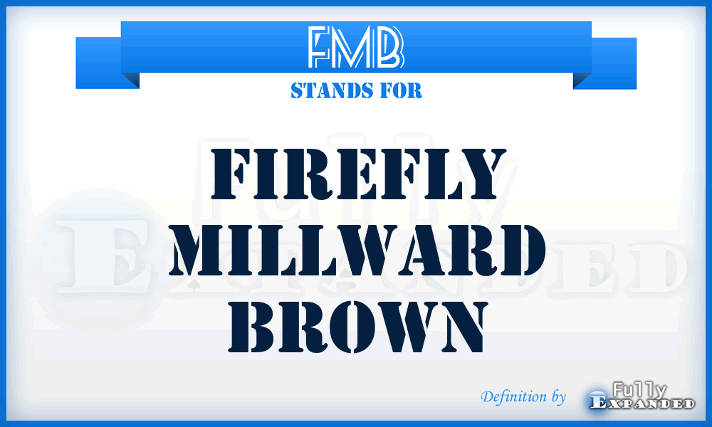 FMB - Firefly Millward Brown