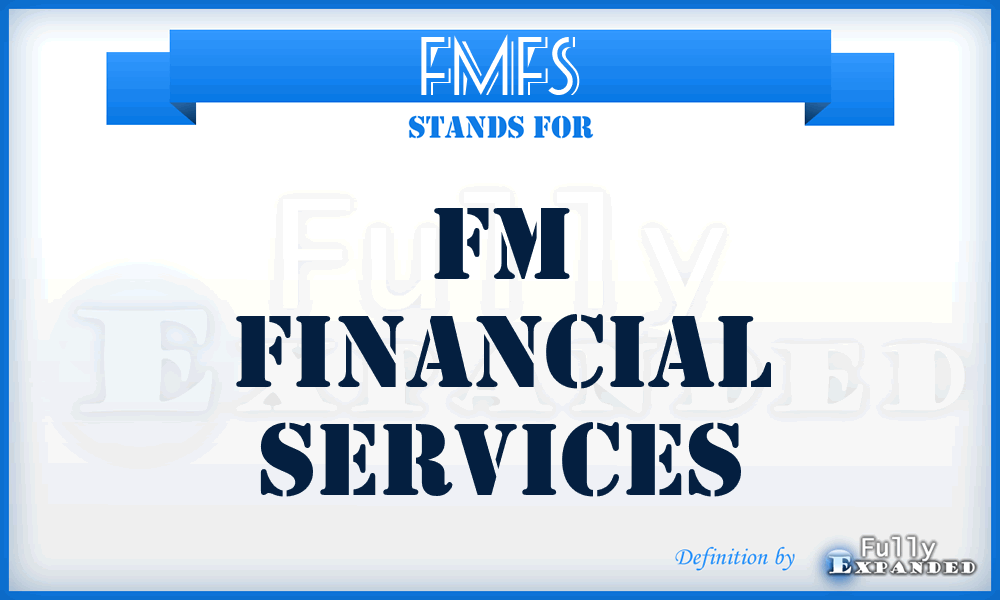 FMFS - FM Financial Services