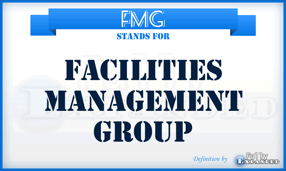 FMG - Facilities Management Group