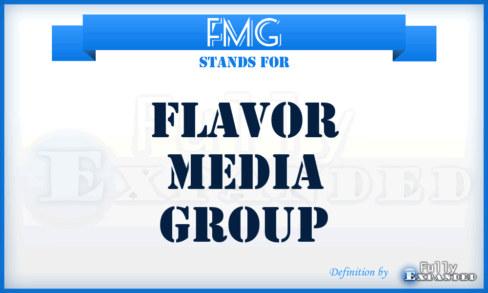 FMG - Flavor Media Group