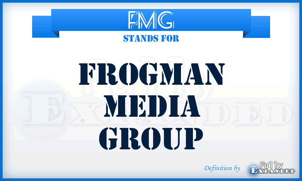 FMG - Frogman Media Group