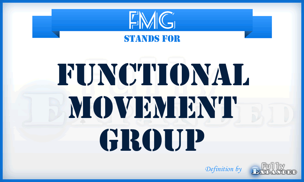 FMG - Functional Movement Group