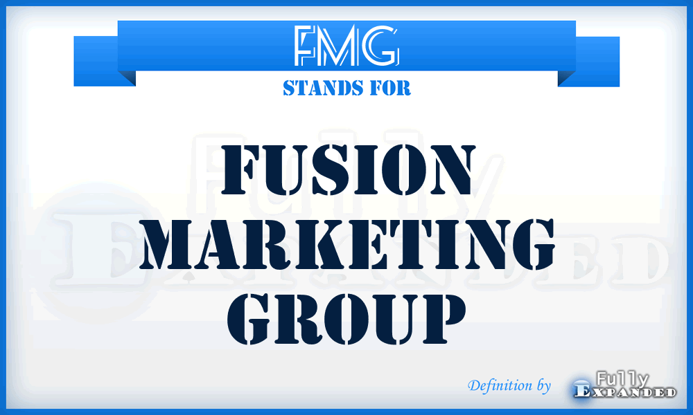 FMG - Fusion Marketing Group