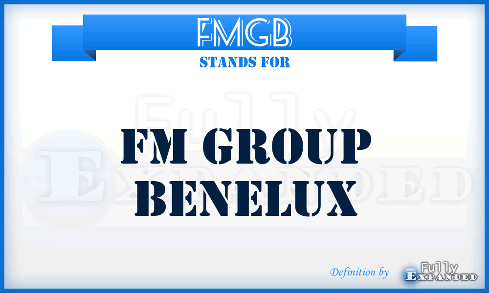 FMGB - FM Group Benelux