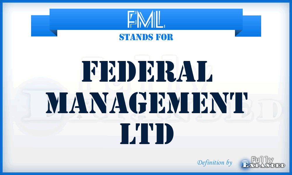 FML - Federal Management Ltd