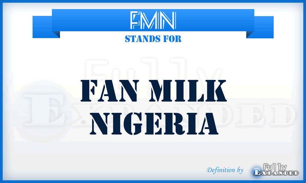 FMN - Fan Milk Nigeria