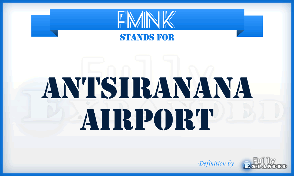 FMNK - Antsiranana airport