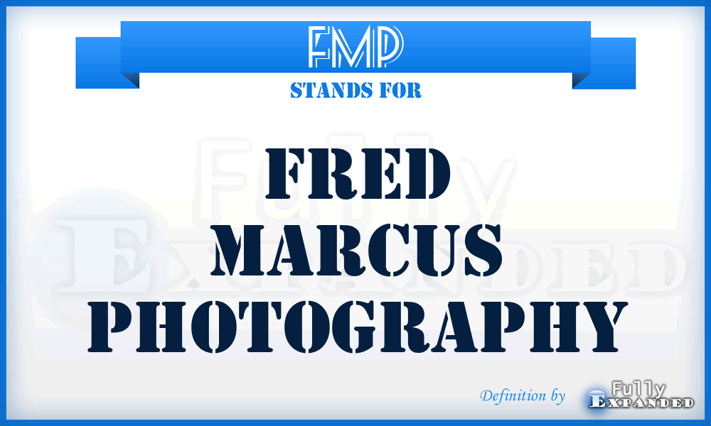 FMP - Fred Marcus Photography