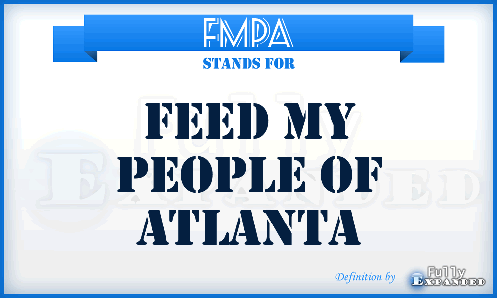 FMPA - Feed My People of Atlanta