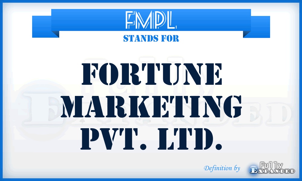 FMPL - Fortune Marketing Pvt. Ltd.