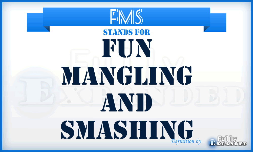 FMS - Fun Mangling And Smashing