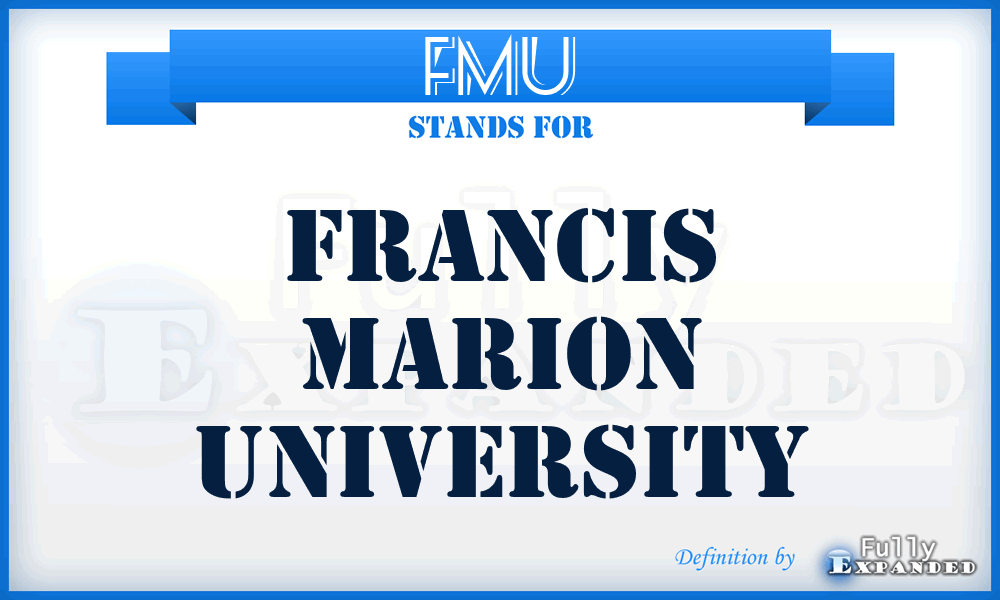 FMU - Francis Marion University