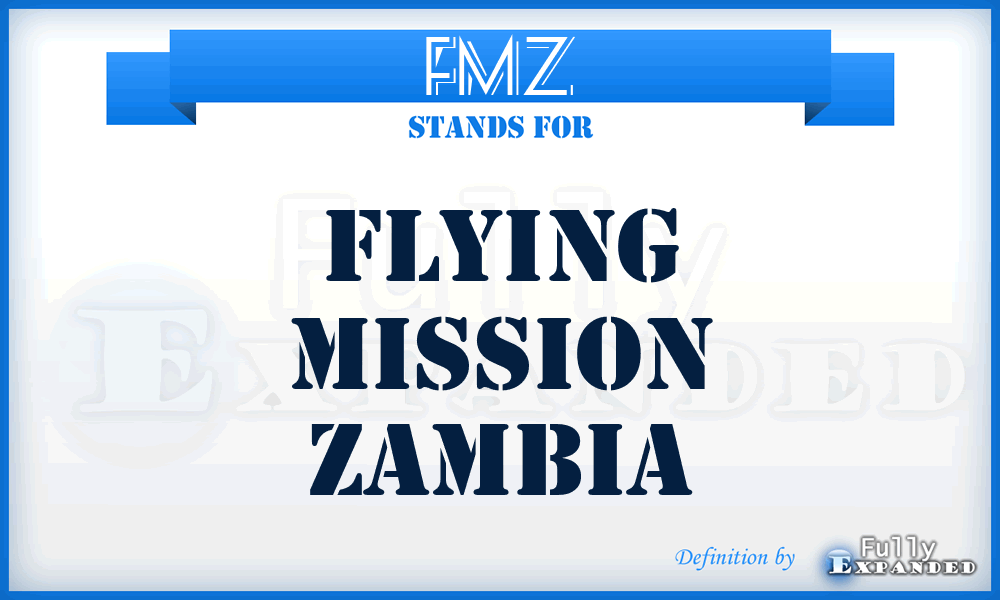FMZ - Flying Mission Zambia